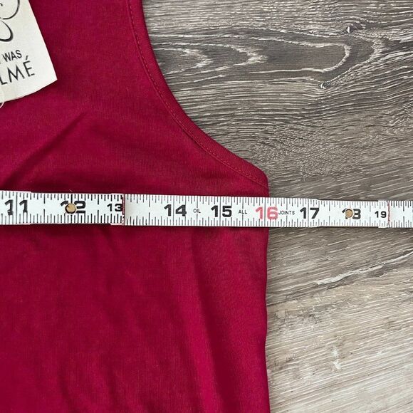 NWT JOHNNY WAS calme knit racerback tunic tank in pink berry size Small - Picture 6 of 9